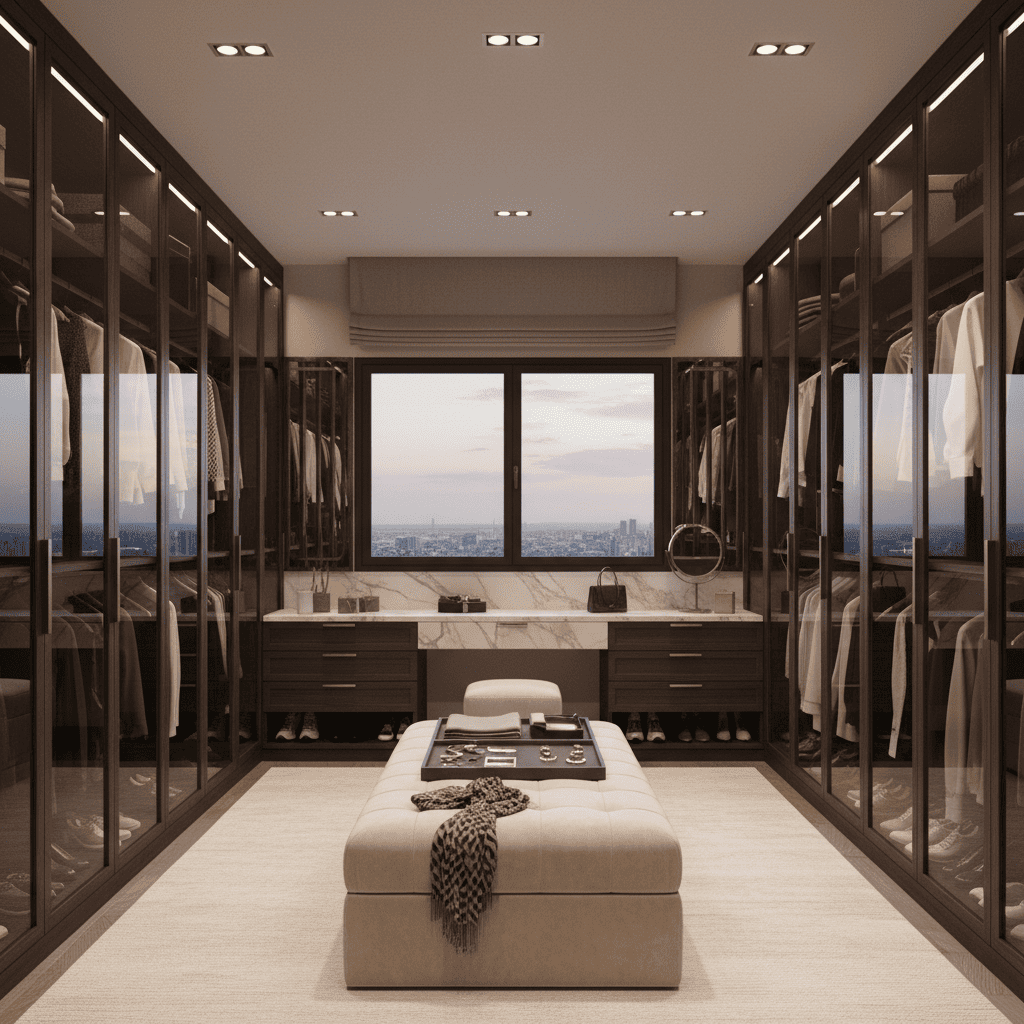 럭셔리 드레스룸